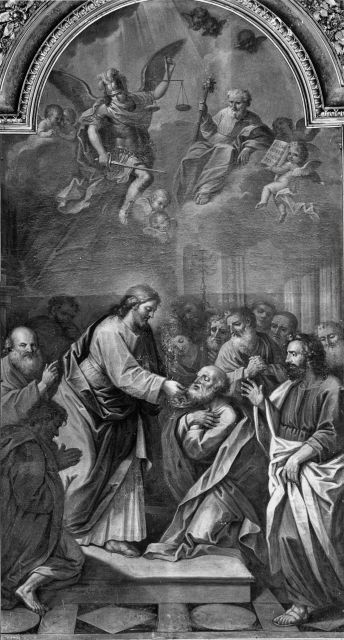 Fedeli, Marcello — Garbi Domenico - sec. XVIII - Comunione degli apostoli, san Michele Arcangelo e san Giuseppe — insieme